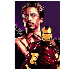 Iron Man Tony Stark Movie Fan Art Poster 170